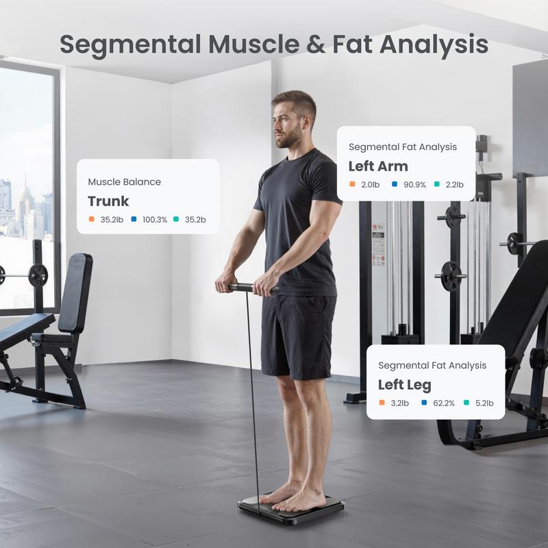 Vistaro Smart Body Composition Scale with Bluetooth App