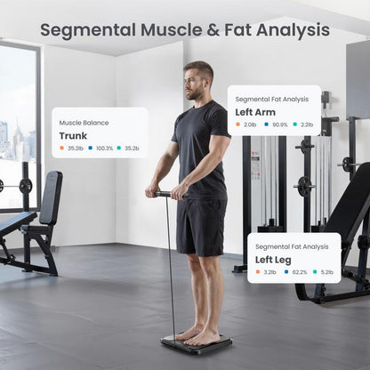 Vistaro Smart Body Composition Scale with Bluetooth App