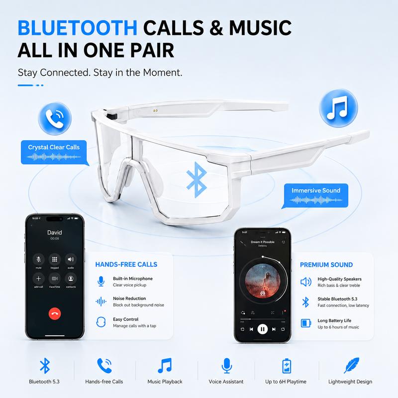 Vistaro Smart Bluetooth Glasses